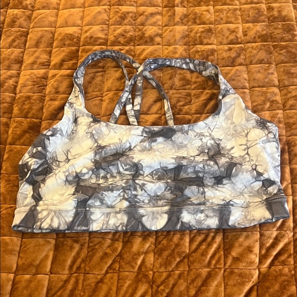 lululemon athletica Other - ✨3/$20 Lululemon Athletica Gray and White Tie-Dye Bra